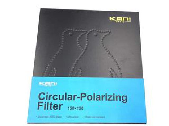 KANI カニPLフィルター 偏光フィルター Premium CPL 角型フィルター (150mm)