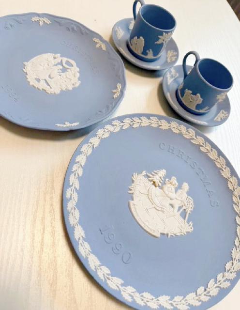 WEDGWOOD ウェッジウッド クリスマスプレート カップ＆ソーサー 東京都