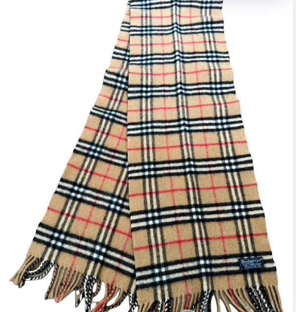 タグ付き未使用✨️Burberry's バーバリーズ マフラー ノバチェック BURBERRY（バーバリー） マフラー ノバチェック ベージュ カシミヤ100