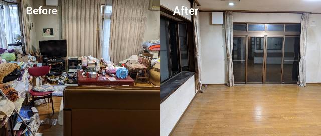 不用品片付け