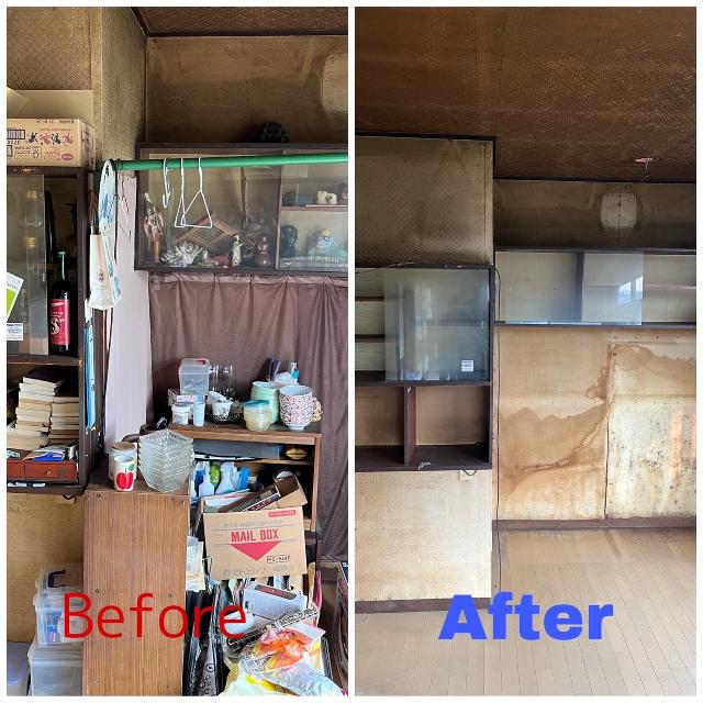 不用品片付け