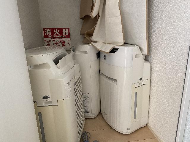 空気清浄機3点