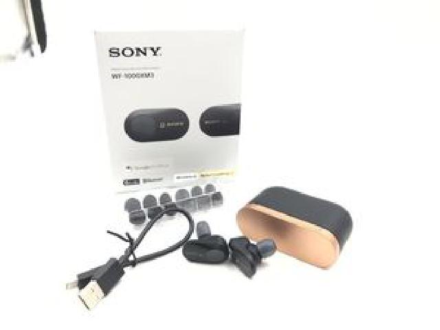 ソニー SONY ワイヤレスノイズキャンセリングイヤホン WF-1000XM3