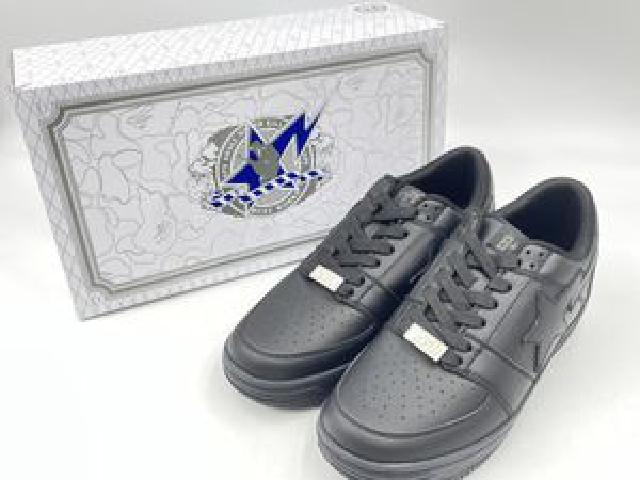 A BATHING APE BAPE STA LOW ローカット スニーカー ブラック SIZE10