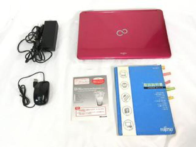 富士通 FMV lifebook ah55/h fmva55hmg windows7（ノートパソコン）の買取価格 （ID:661583）｜おいくら