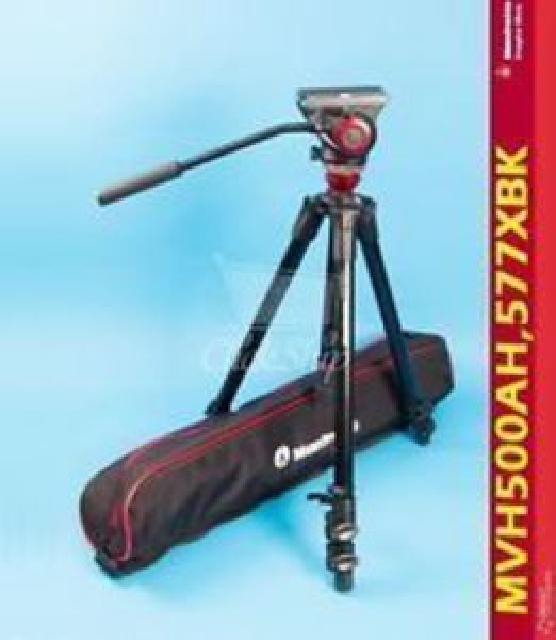 Manfrotto ビデオキット シングル3段 MDEVEアルミ MVH500AH-755XBK （ カメラ機材）の買取価格  （ID:662663）｜おいくら