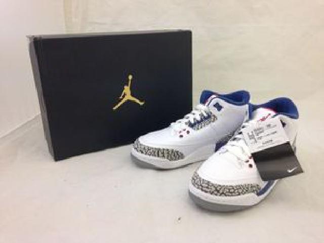 NIKE AIR JORDAN 3 RETRO OG BG 854261-106 23.0cm