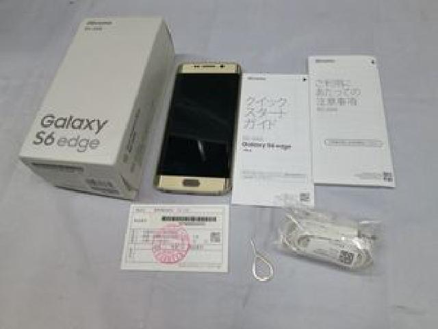 サムスン docomo Galaxy S6 edge SC-04G ゴールド プラチナ 64