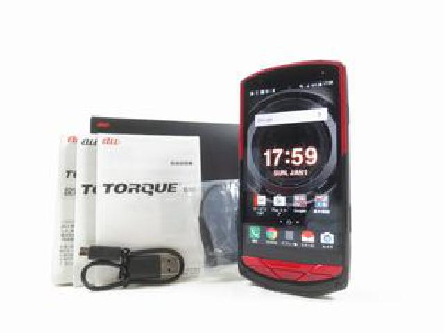 KYOCERA TORQUE G02 KYV35 KYV35SRA レッド 4.7型