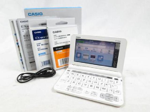 CASIO カシオ 電子辞書 EX-word エクスワード XD－G9800 WE 英語モデル