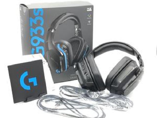 新品 未開封 logicool G G533 ワイヤレスゲーミングヘッドセット ロジクール、7.1chワイヤレスゲーミングヘッドセット「G533