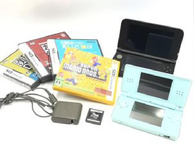 ゲームソフト 7点セット 任天堂  3DS LL Nintendo DS Lite アイスブルー