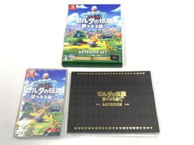 Nintendo ゼルダの伝説 夢をみる島 ARTBOOK SET Switch スイッチソフト