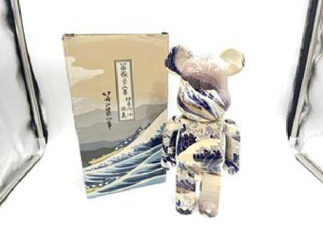 MEDICOM TOY - BE@RBRICK 葛飾北斎「神奈川沖浪裏」 100％ &amp; 400％ BE@RBRICK 葛飾北斎 神奈川沖浪裏 400％100% ベアブリック 北斎