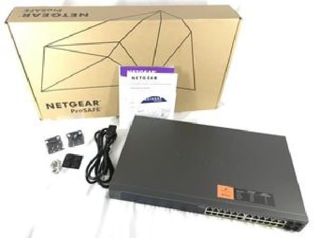 Netgear ProSAFE スイッチングハブ 24ポート ギガビット スマートスイッチ