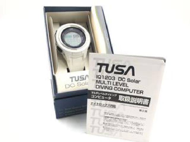 TUSA - TUSA ディーシーソーラー ダイビングコンピューターIQ1203の+ ...