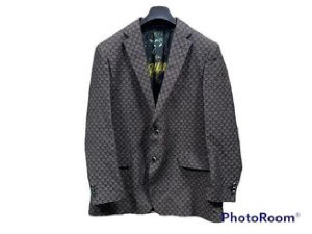 ETRO ウールジャケット メンズジャケット ETROハンガー付き 総柄 裏地付き