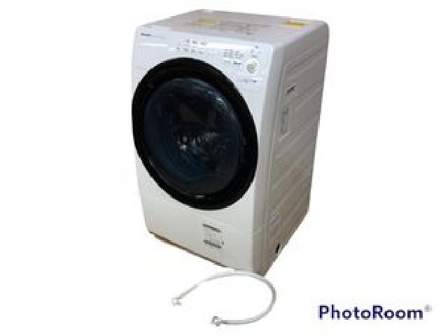 SHARP ドラム式洗濯機 ES-S7E-WR 右開き 2020年製 SHARP ES-S7E-WR ホワイト系 [ドラム式洗濯乾燥機（洗濯7kg/乾燥