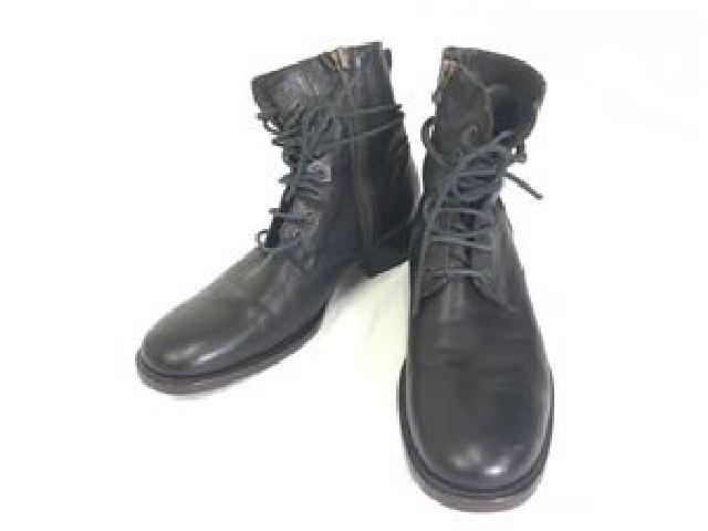 BUTTERO ブッテロ ブーツ 42サイズ ブラック 27cm 男性用 靴 （ 靴 
