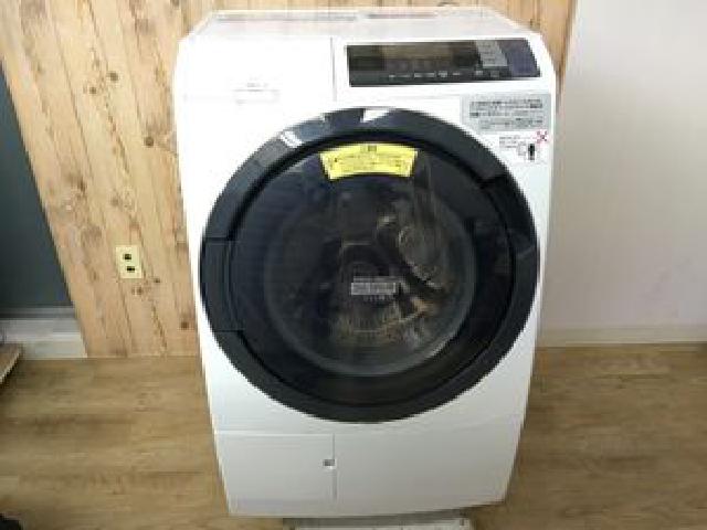 日立 ドラム式洗濯乾燥機 ビッグドラム 左開き 10kg ホワイト BD
