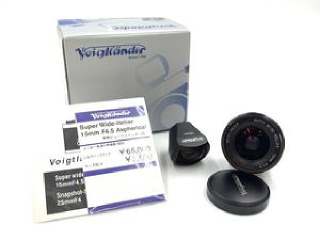 VoightLander 単焦点広角レンズ SUPER WIDE-HELIAR 15mm F4.5