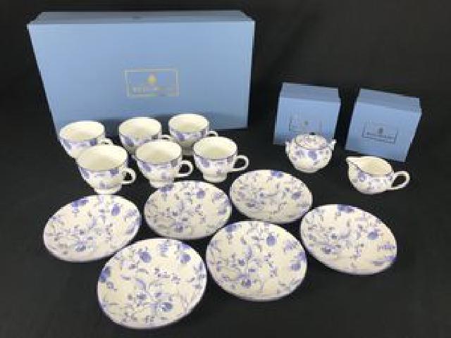 WEDGWOOD ウエッジウッド ブループラム BLUE PLUM カップ&amp;ソーサー 6客