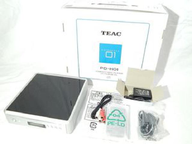 TEAC ティアック PD-H01 CDプレーヤー 元箱 ACアダプター ACアダプター用電源コード