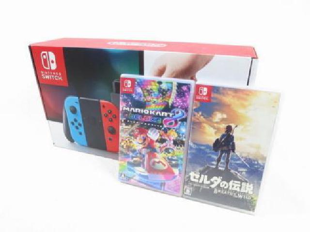 任天堂 Nintendo Switch ネオンブルー ネオンレッド HAC-S-KABAA 32GB