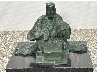  在銘【俊】本因坊道策像 棋士像 囲碁  ブロンズ像 埼玉県志木市 出張買取りの詳細ページを開く