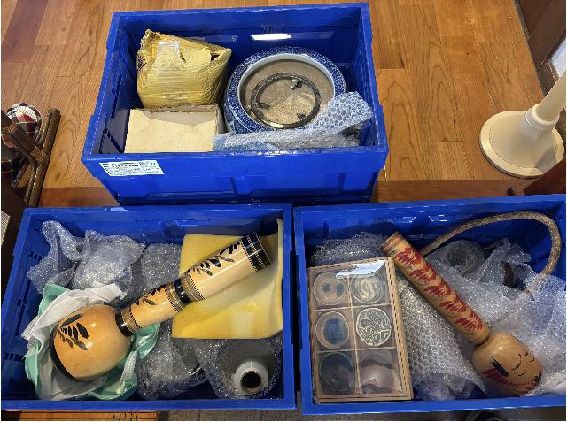 コレクション品 陶器置物各種 民芸家具 町田市大蔵町 出張買取り