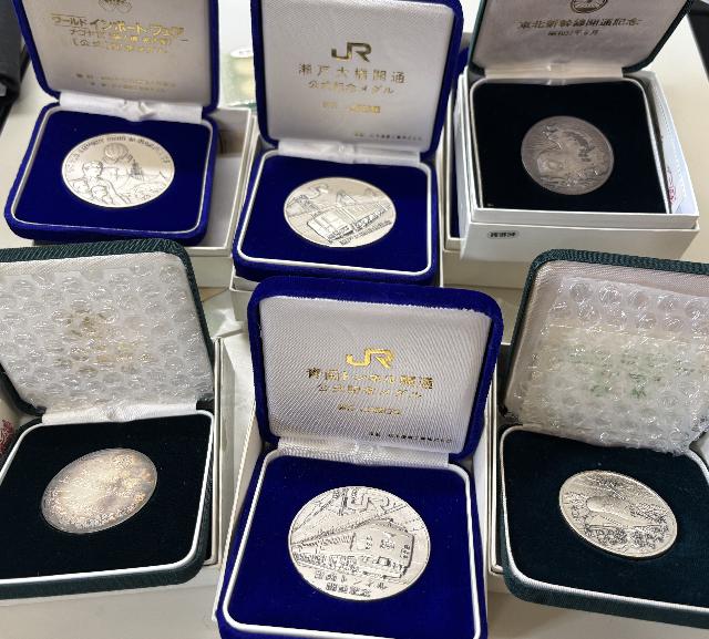 貴金属・金コイン・純銀メダル・シルバー925コイン コレクション品  町田市 出張買取り