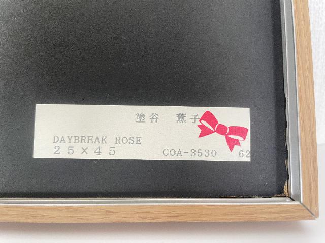 塗谷薫子 DAYBREAK ROSE リトグラフ （ その他美術品・絵画）の買取価格 （ID:704551）｜おいくら