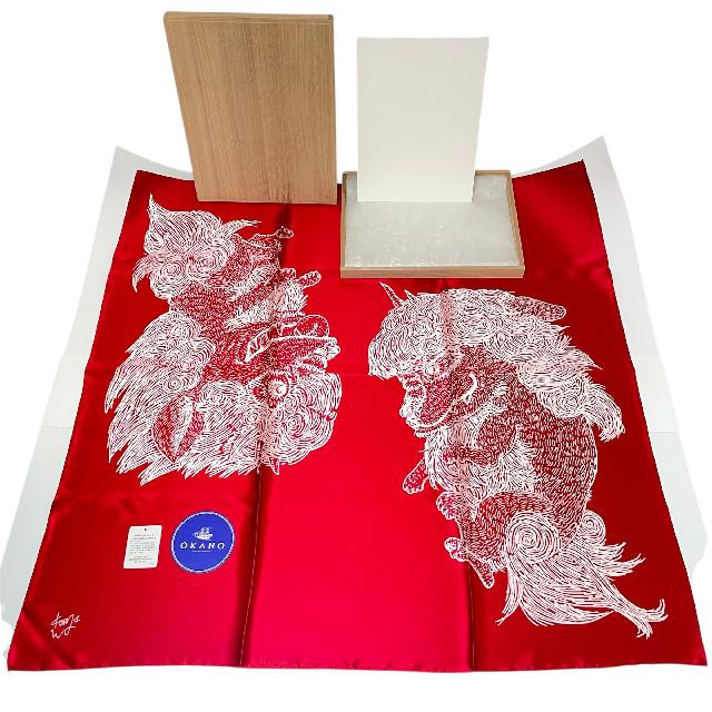 小松美羽 スカーフ