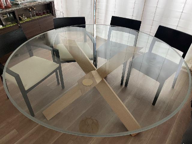 Cassina 452 LA ROTONDA ラ ロトンダ ダイニングテーブル、イス４脚