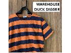 WAREHOUSE DUCK DIGGER半袖ポケット付きボーダーTEEの詳細ページを開く
