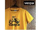 vespa ベスパ Tシャツ イエロー バイクの詳細ページを開く