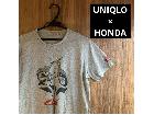 UNIQLO×HONDA ユニクロ ホンダ Tシャツ スーパーカブ グレーの詳細ページを開く