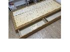 無印良品　オーク材　収納付きベッド　スモールサイズ　８８．５×２０１×２７ｃｍの詳細ページを開く