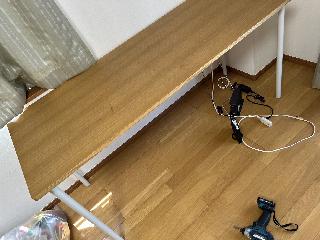 広島市内引取】タモ材テーブル タモ材のテーブル天板のみ NO1504017 |