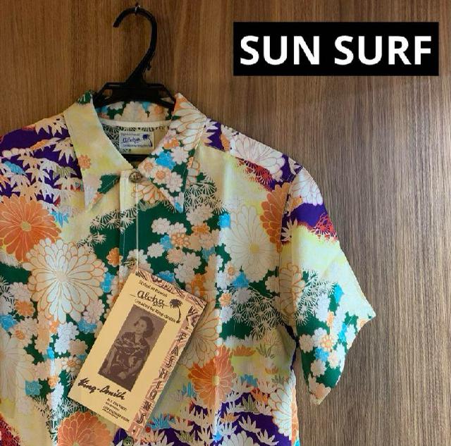 新品未使用 SUN SURF サンサーフ アロハシャツ タグ付き 箱付き