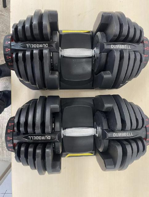 引取限定】TOPFILM 可変式ダンベル5kg〜40kg 2個セット