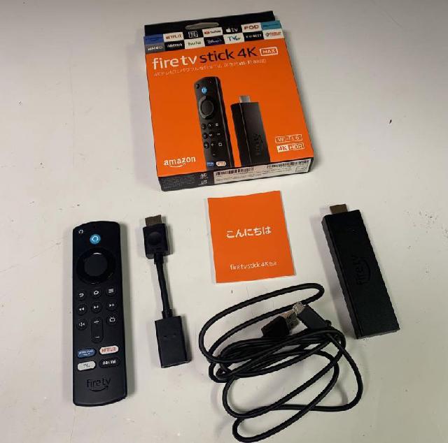 Amazon Fire TV Stick 4K Max 箱あり