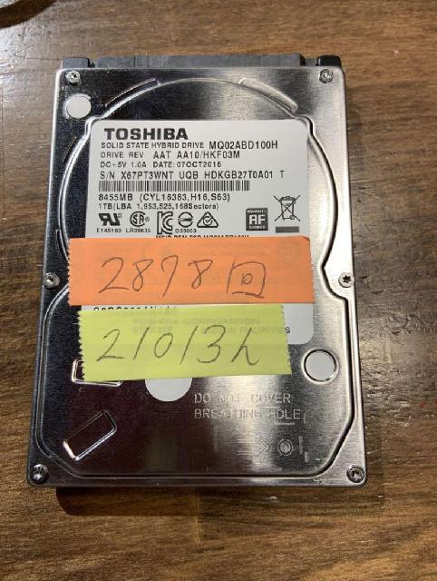 TOSHIBA MQ02ABD100H