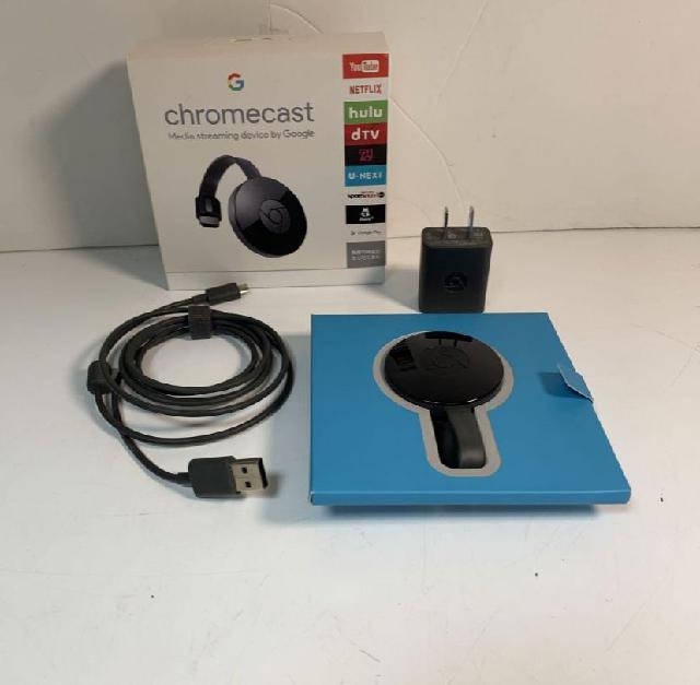GOOGLE CHROMECAST 2ND GEN ブラック 箱あり