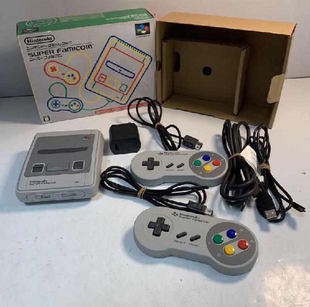 動作品 スーパーファミコン クラシックミニ 箱あり