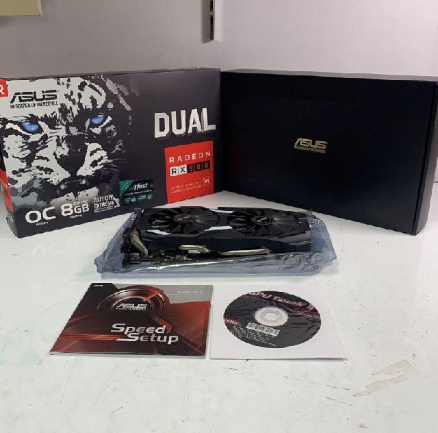 ② ASUS DUAL RADEON RX580 グラフィックボード