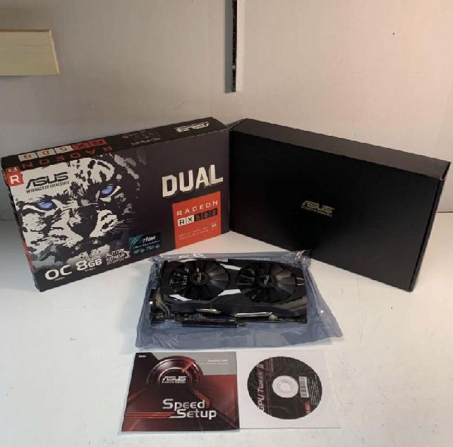 ③ ASUS DUAL RADEON RX580 グラフィックボード