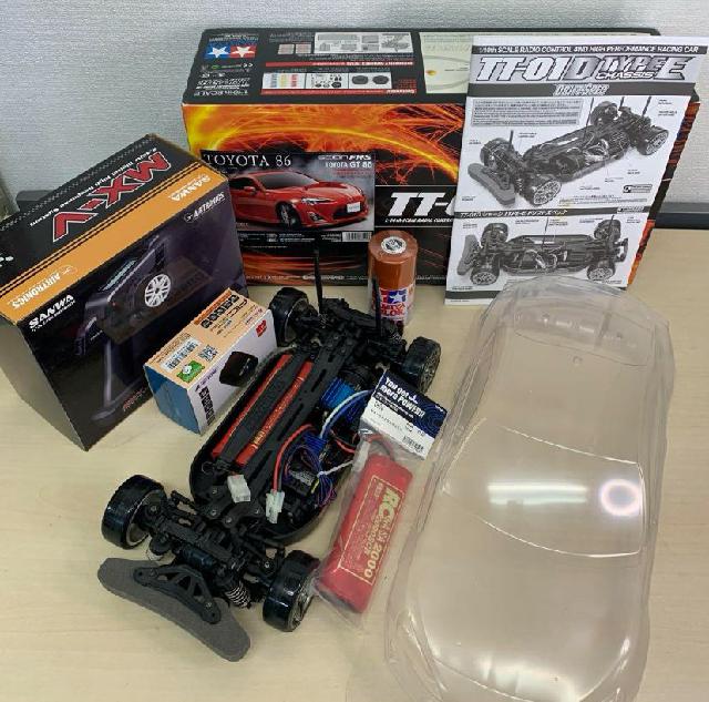 ジャンク品 TAMIYA TOYOTA 86 1/10スケール ラジコン プロポ （ その他