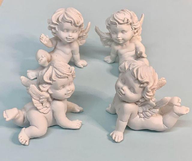 Shuntong 天使 ホワイトエンジェル オブジェ 4種セット