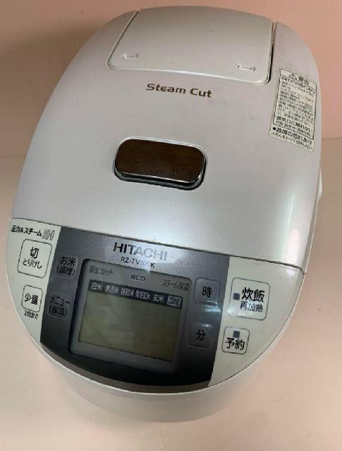 9/10 日立IHジャー炊飯器 RZ-TV100K ホワイト ( 炊飯器)の買取 9/10 日立IHジャー炊飯器 RZ-TV100K ホワイト ( 炊飯器)の買取